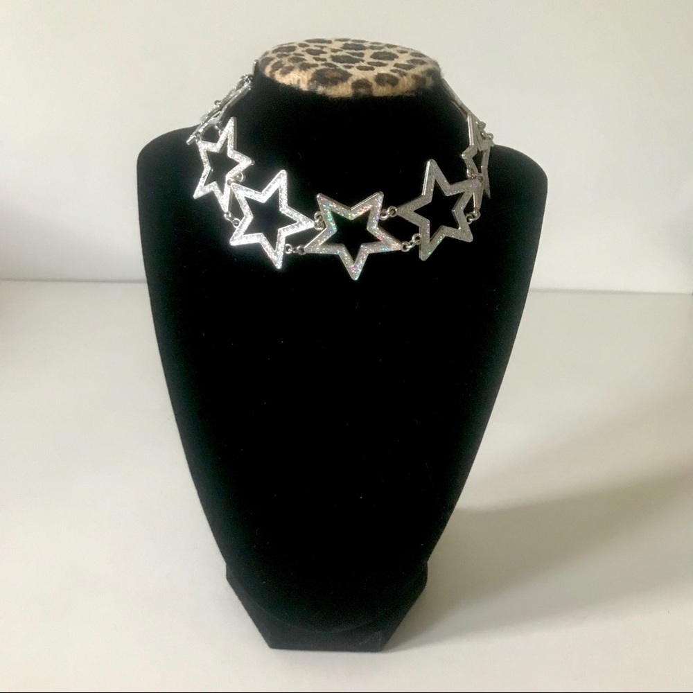 Glitter Star Choker